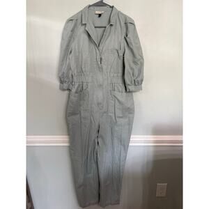 Universal Thread Sage Green Utility Jumpsuit Size 10